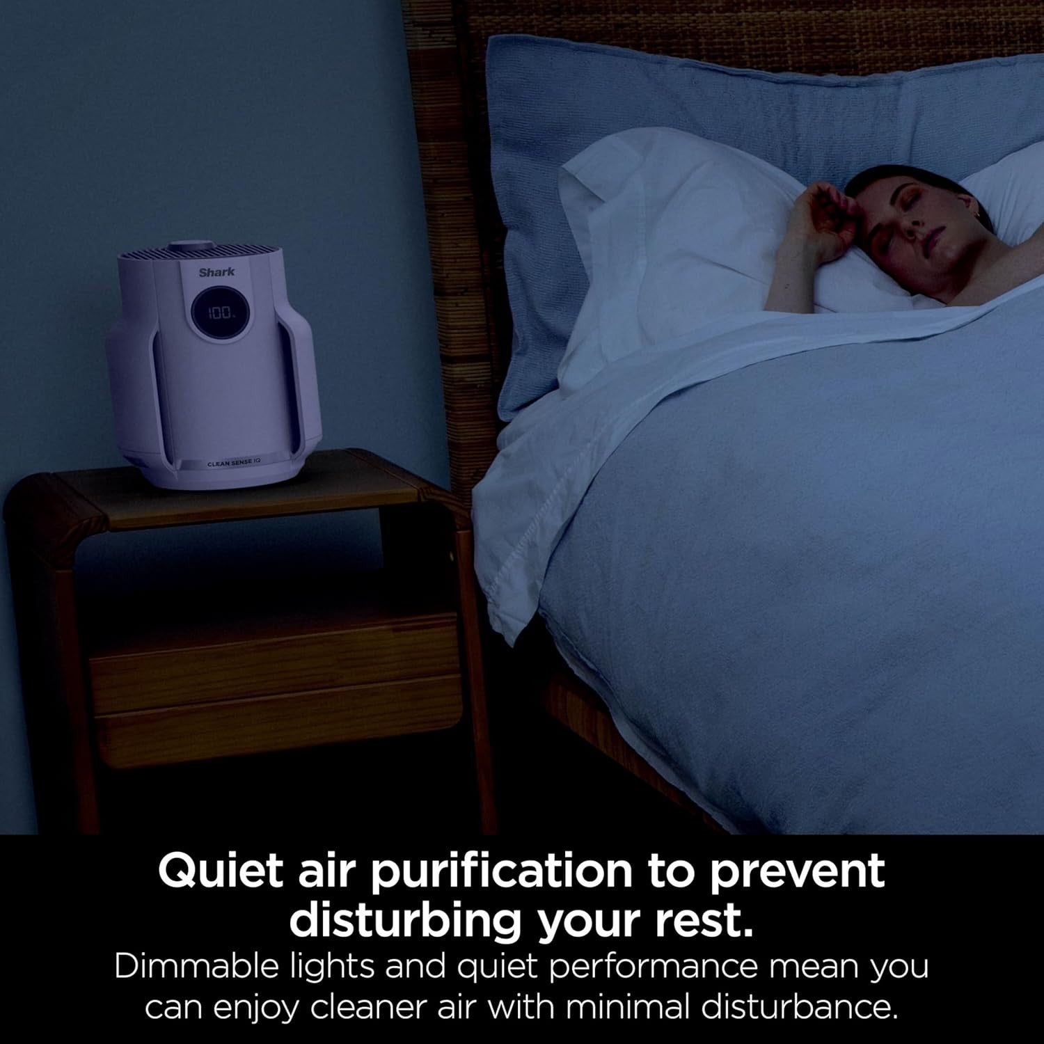 HEPA Air Purifier 23m² 5-Year Filter Quiet Bedroom Office Allergy