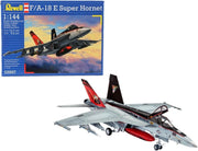1:144 F/A-18E Super Hornet Jet Model Kit – Military Aircraft Gift Build Set