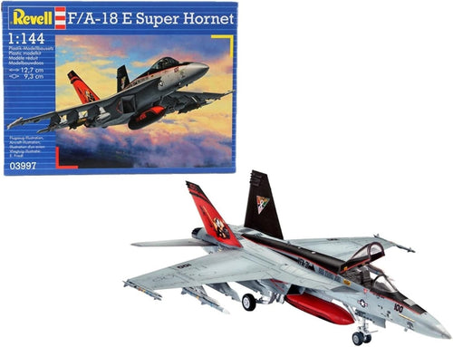1:144 F/A-18E Super Hornet Jet Model Kit – Military Aircraft Gift Build Set