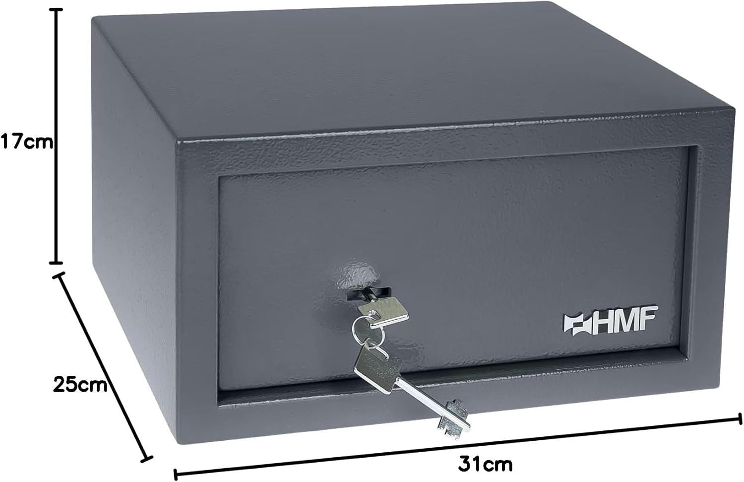 Steel Security Safe Box Key Lock Cash Jewellery Document Home Office