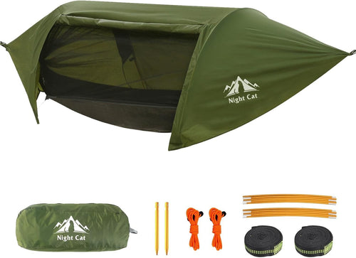 Outdoor Camping Hammock with Mosquito Net | 290x140cm | 300kg | Full Kit