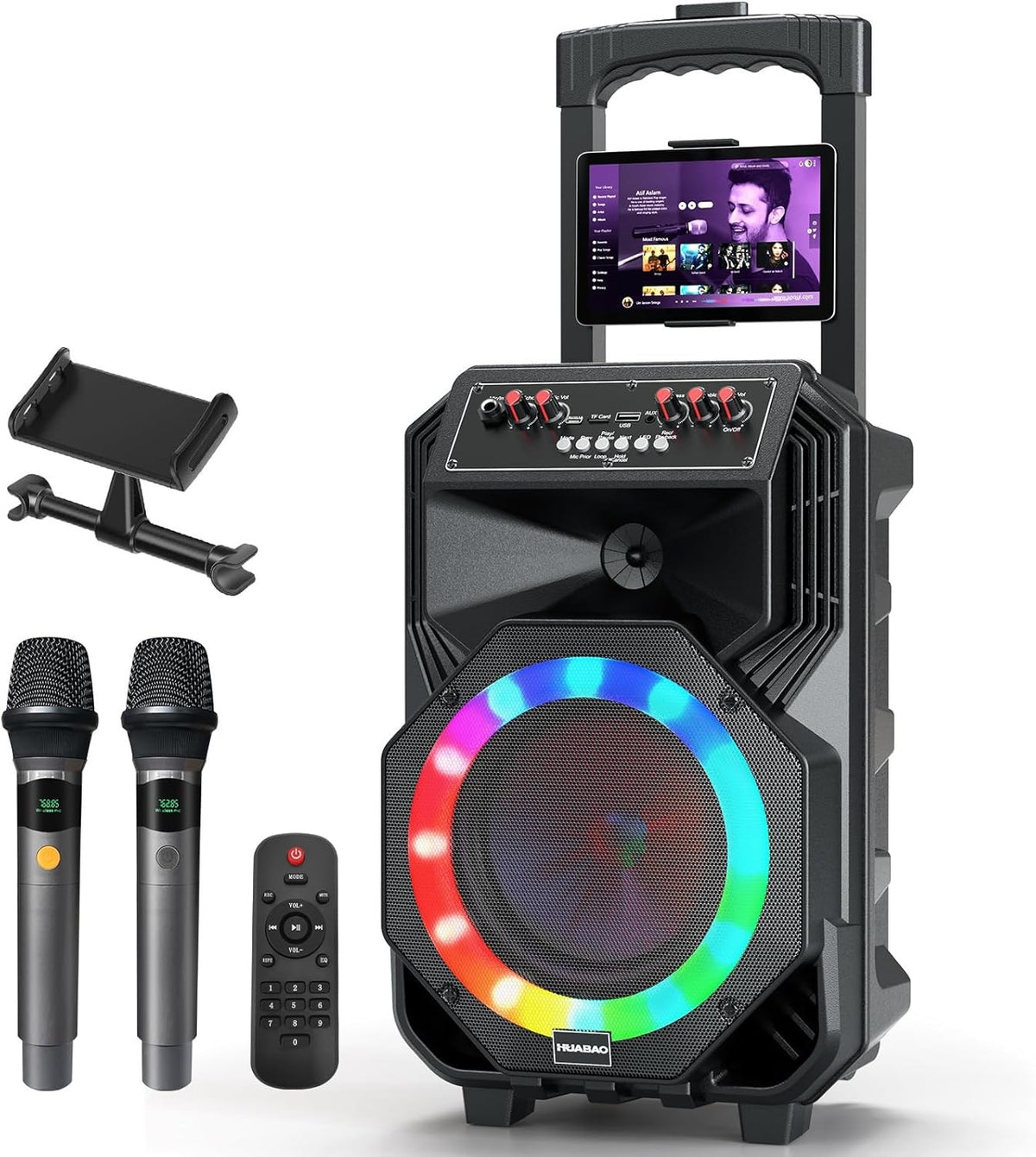 Portable Karaoke Machine 8800mAh Bluetooth PA Speaker