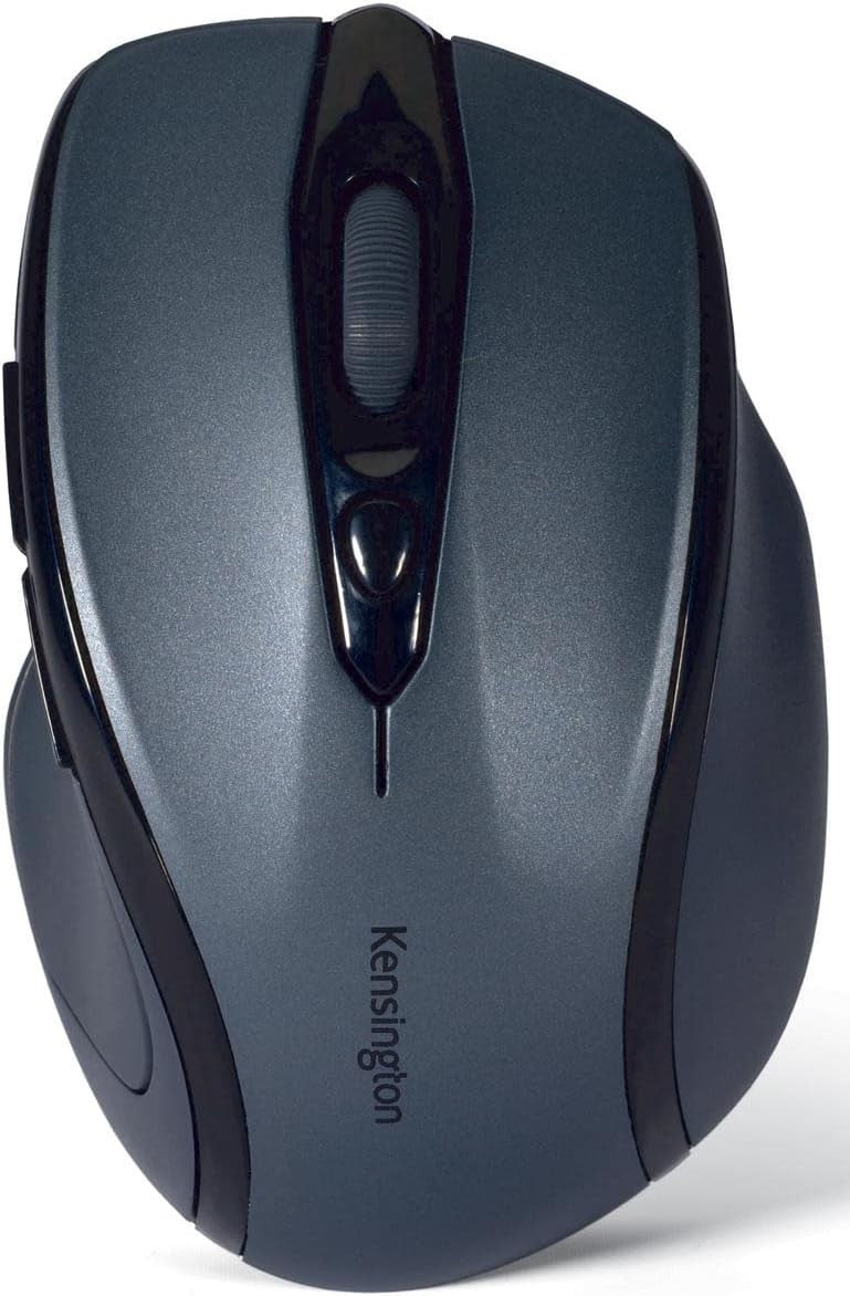 Wireless Mouse Mid Size 5 Button Optical Ergonomic USB Nano