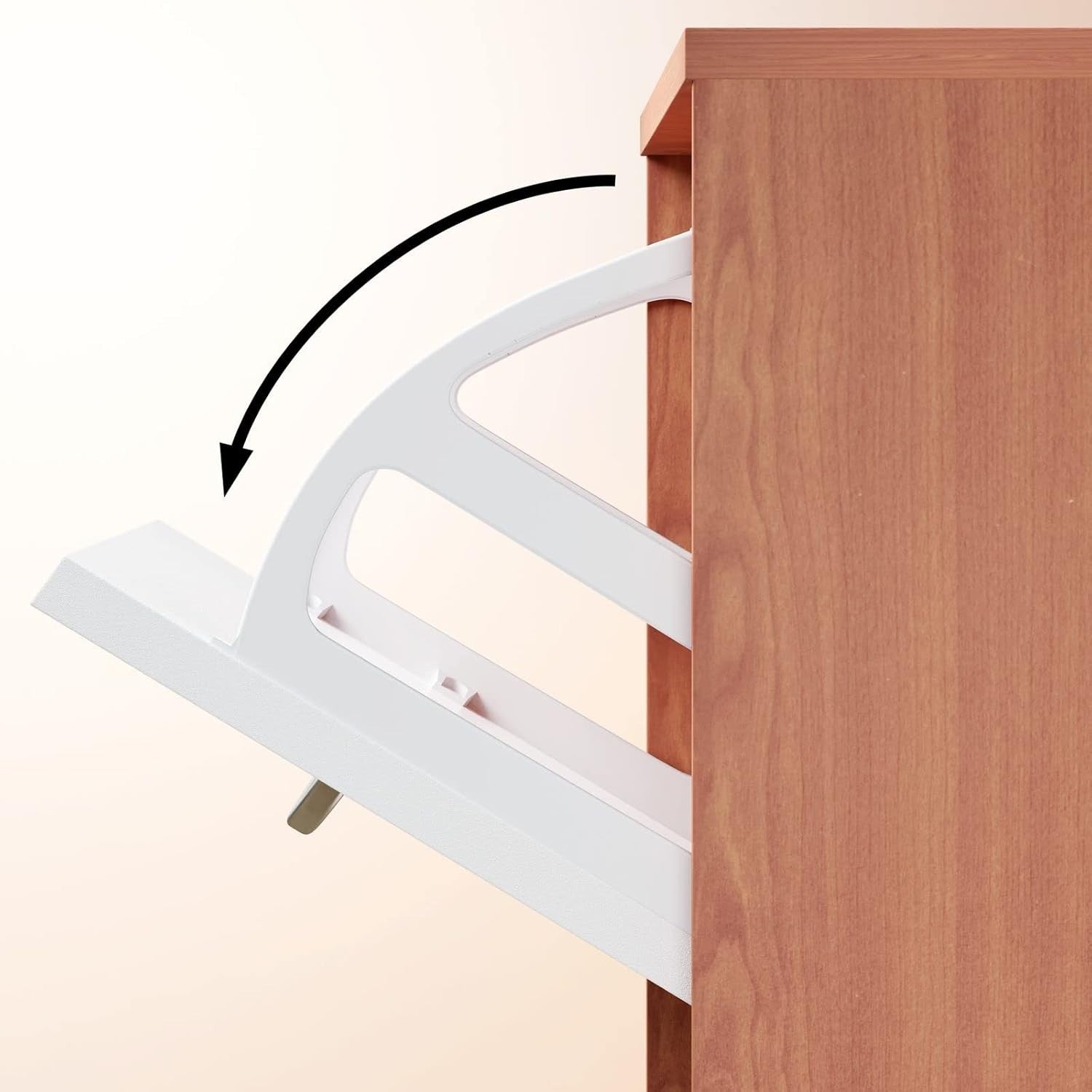 Modern 3 Door Shoe Storage Cabinet – Space Saving Hallway Cupboard 115x60x24cm