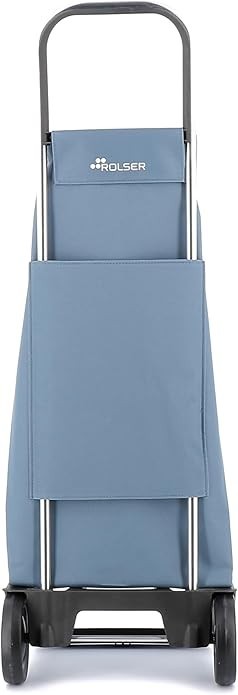 2 Wheel Lightweight Shopping Trolley Bag Large Capacity Foldable Frame