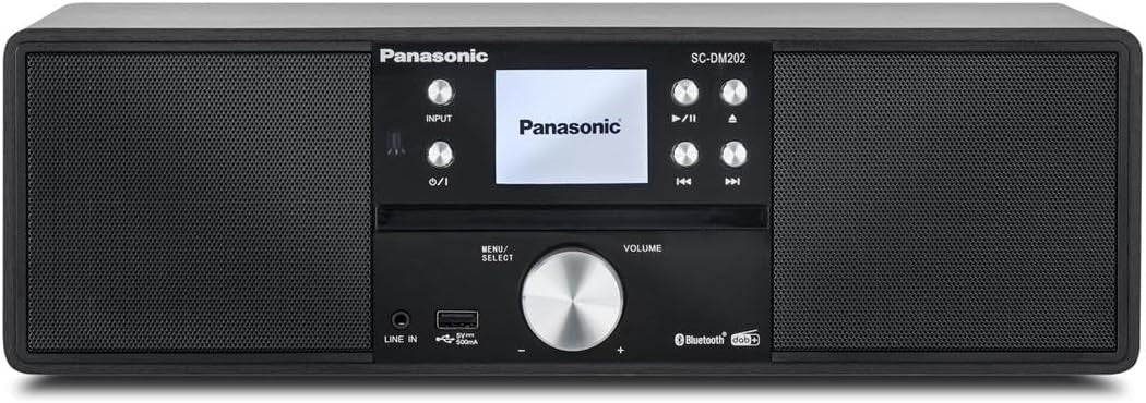 Compact HiFi Stereo System with Bluetooth, CD, USB & DAB/FM Radio
