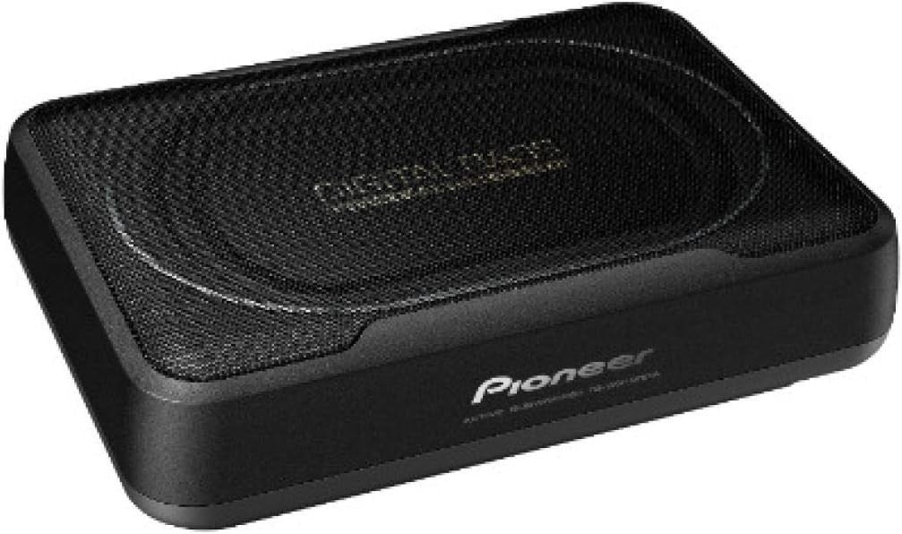 TS-WX130EA Active Subwoofer 160W Flat Underseat Bass with Built-In Amp