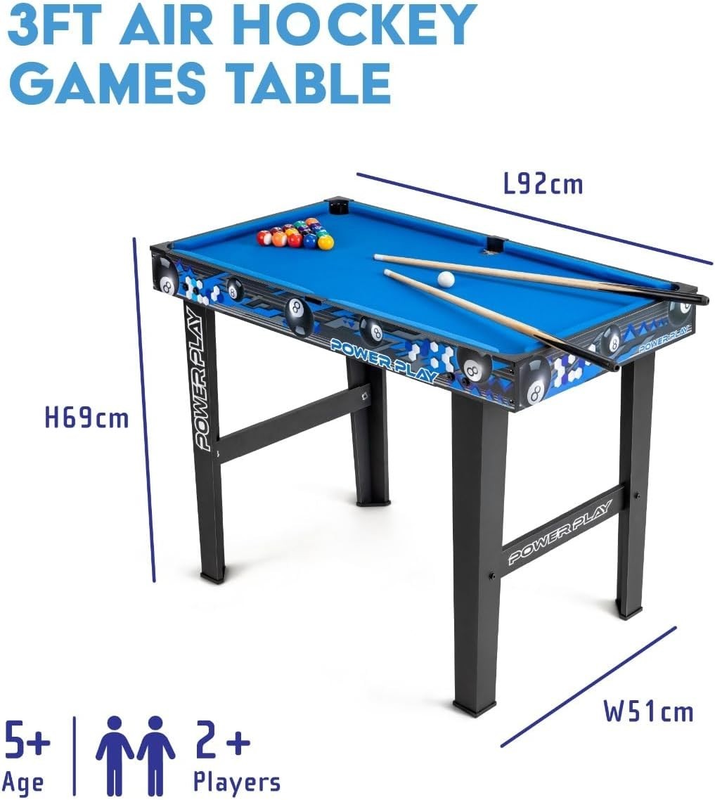 3FT Mini Pool Table Game Portable Billiards Set for Kids Adults