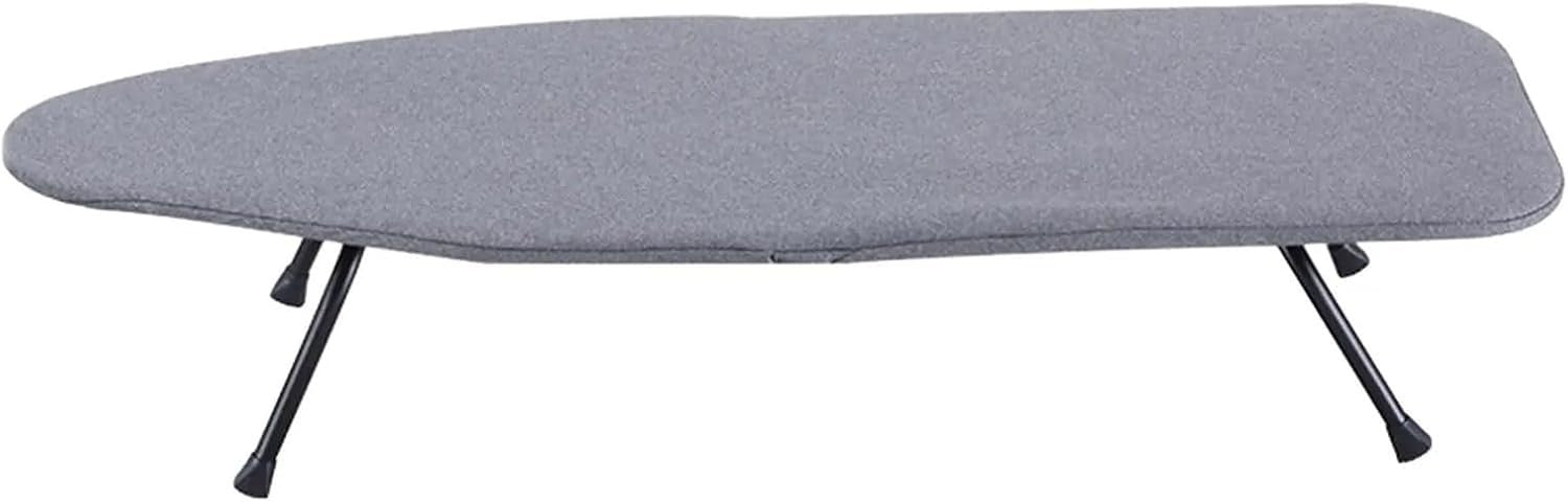 Table Top Folding Ironing Board Lightweight Compact Space Saving Grey