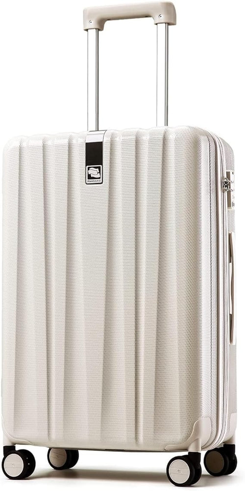 20” Expandable Carry On Hard Shell Luggage Spinner Wheels Lock