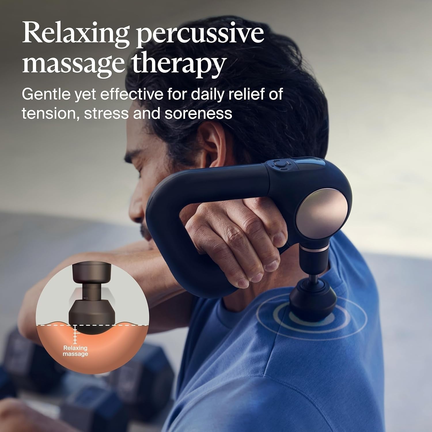 Quiet Deep Tissue Massage Gun Guided Relaxation Muscle Relief Sleep Recovery