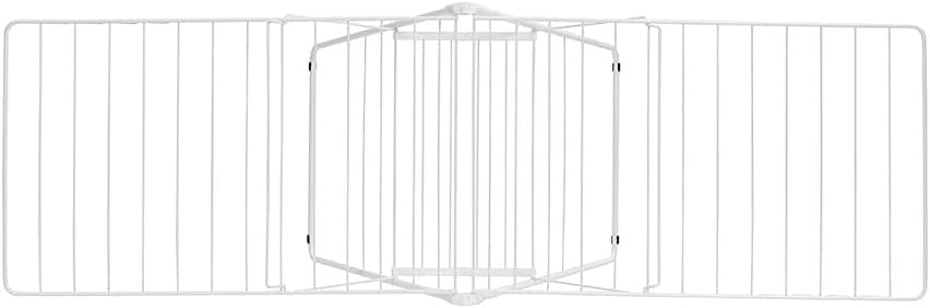 25m Clothes Airer Folding Indoor Drying Rack Stainless Steel Large Capacity