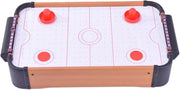 Wooden Tabletop Air Hockey Game 2 Player Interactive Family Fun