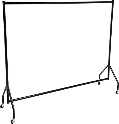 Heavy Duty Clothes Rail 1.82×1.52m Garment Rack Black