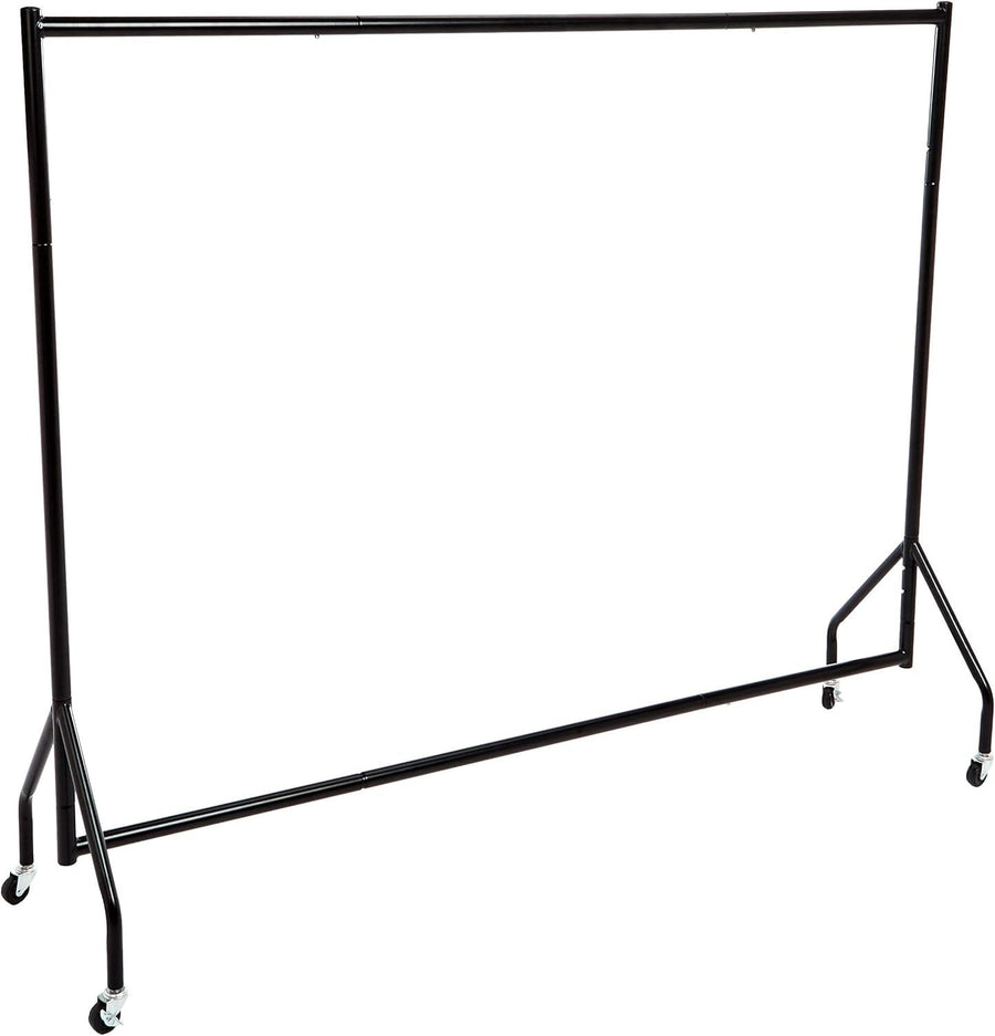 Heavy Duty Clothes Rail 1.82×1.52m Garment Rack Black