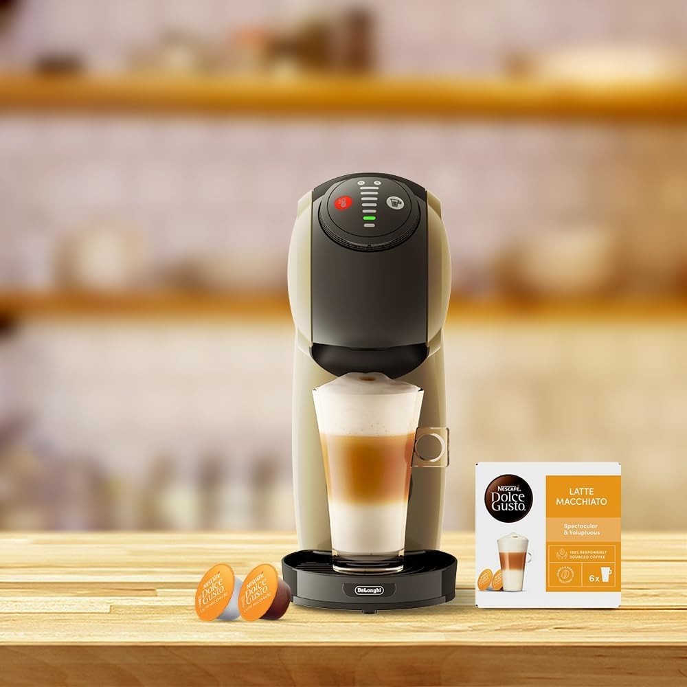 Compact Coffee Pod Machine | 15 Bar Pressure | One-Touch Control