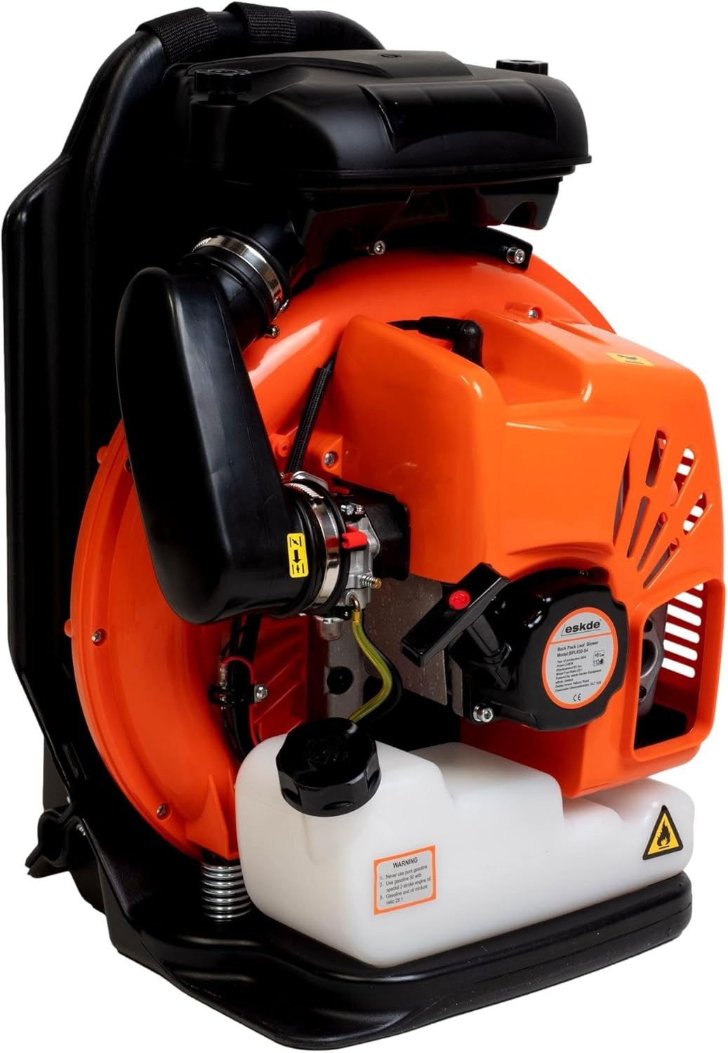 Petrol Backpack Leaf Blower 63cc 2-Stroke High Power Turbo Nozzle