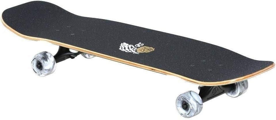 Street Cruiser Skateboard 31.75" × 8" Wood Deck Multi-Color 60mm Wheels