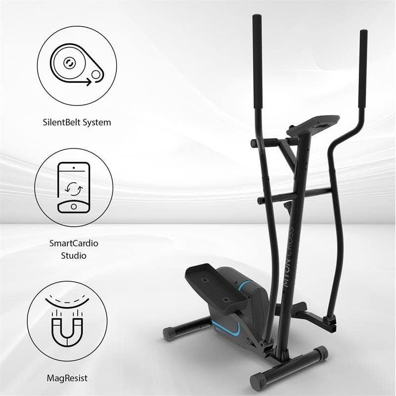 Elliptical Cross Trainer Home Workout Machine w/ LCD Display & 12KG Flywheel