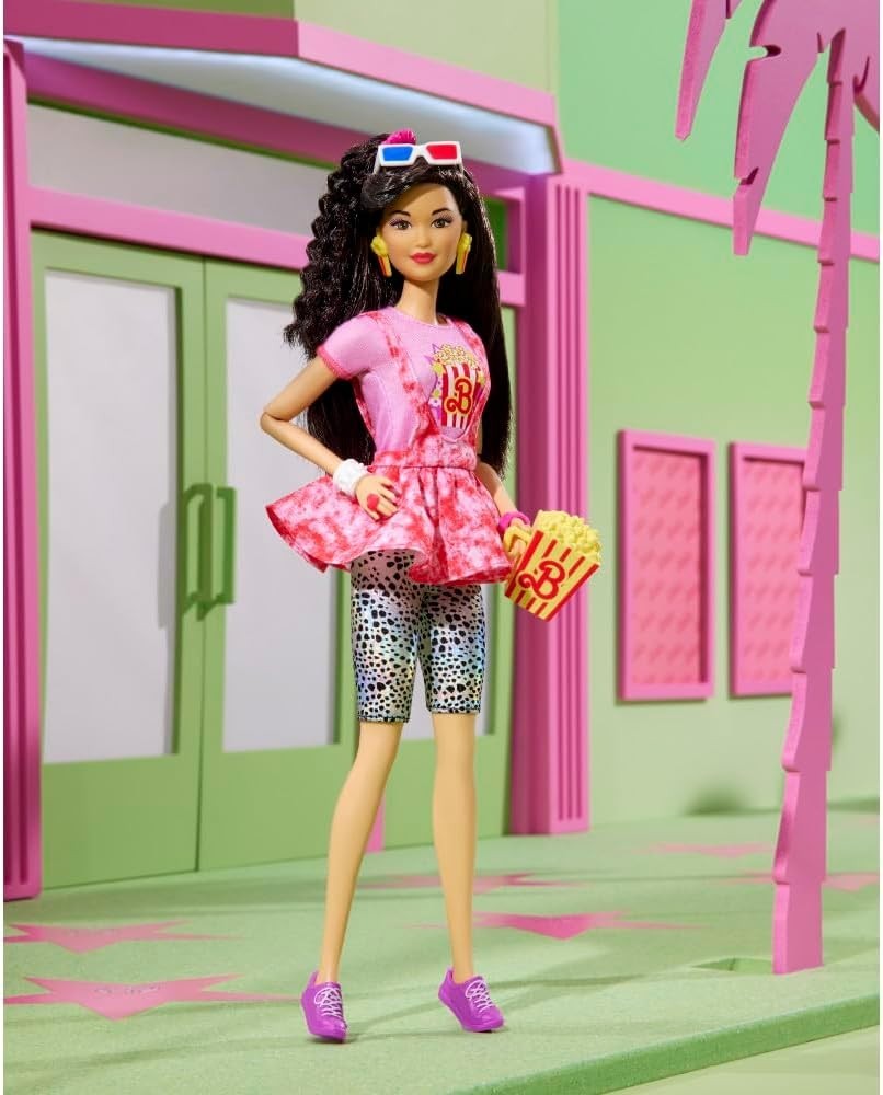 80s Movie Night Fashion Doll Retro Outfit Accessories Collector