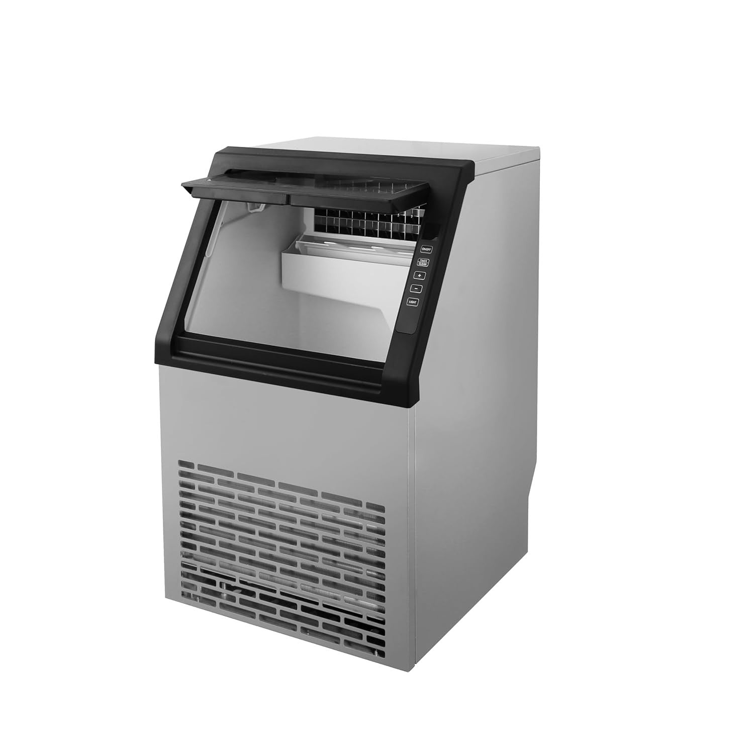 Commercial Ice Maker 36kg/24H Countertop Cube Machine LCD Auto Clean