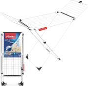 Indoor Clothes Airer 20m Drying Space Foldable X-Leg Compact Laundry Rack