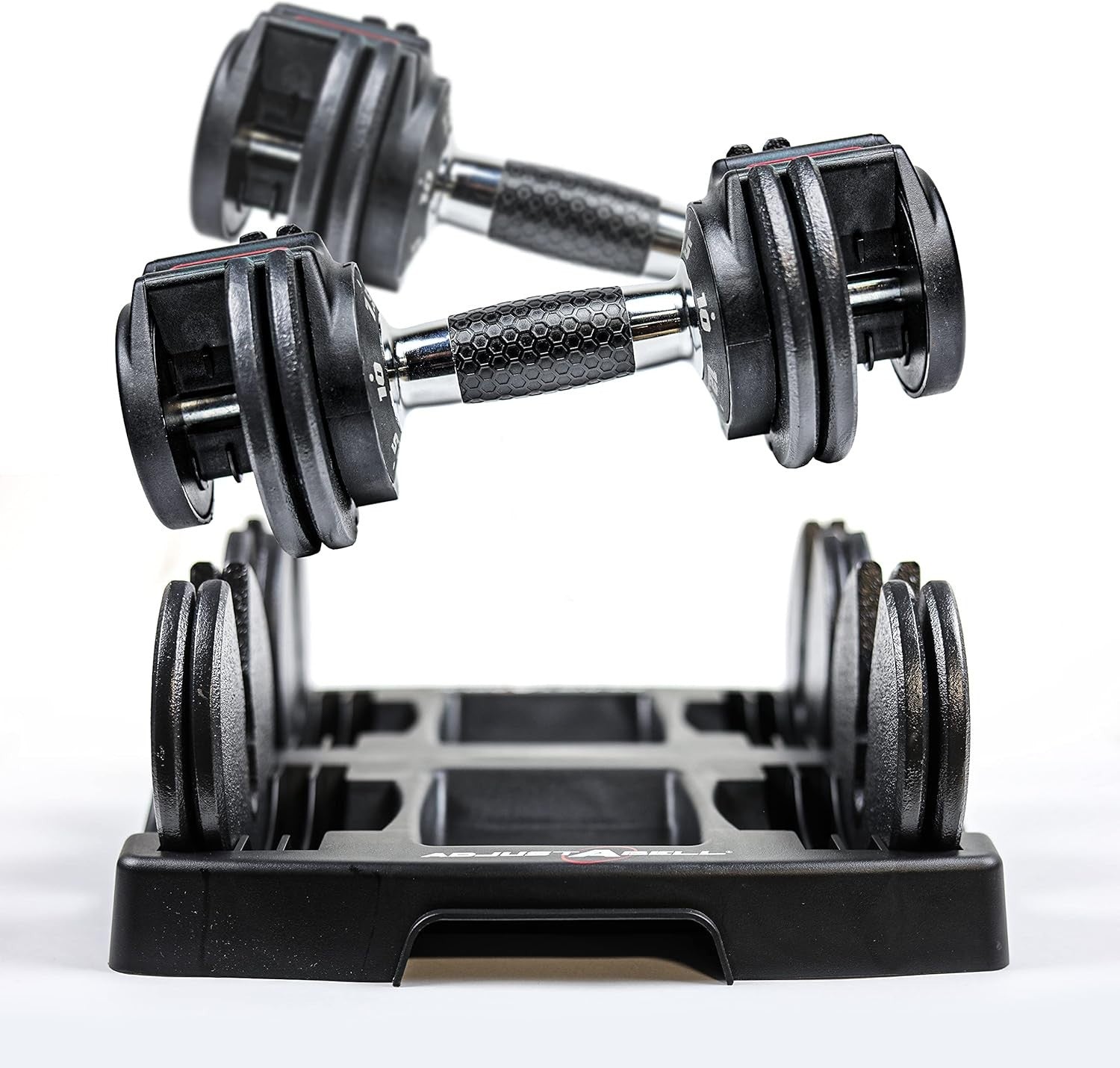 Adjustable Smart Dumbbell 2.5–12.5lb Quick Twist Space Saving Home Gym
