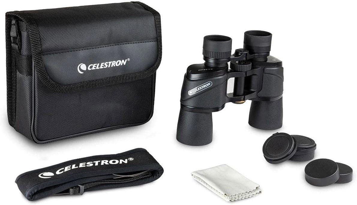 8x42 HD Porro Prism Binoculars Wide-View Multi-Coated Optics for Outdoors