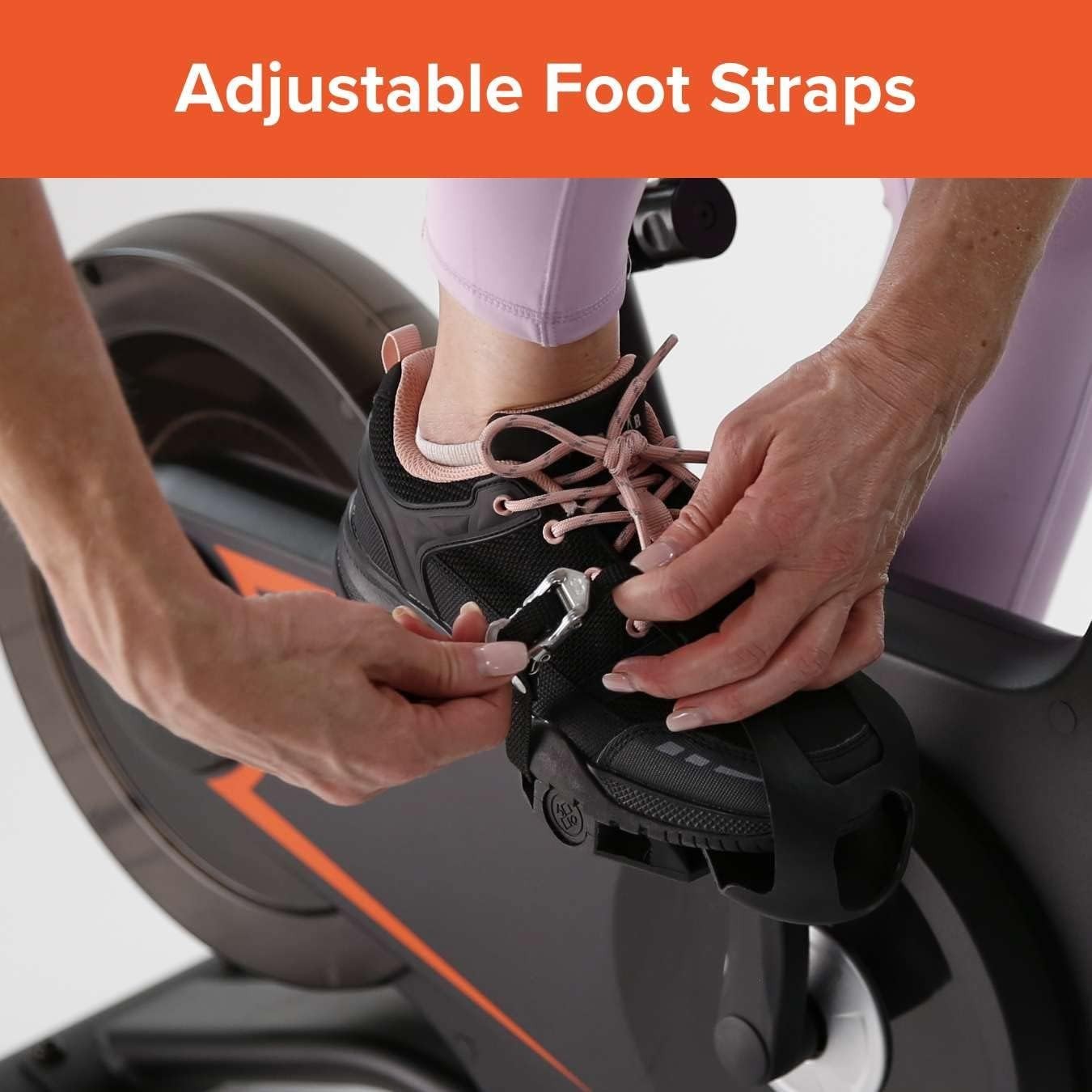 Electromagnetic Exercise Bike w/ LCD Monitor, 16 Levels & Adjustable Seat