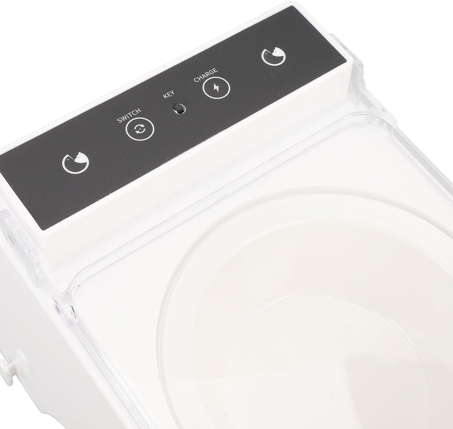 Automatic Pet Feeder Infrared Sensor Bowl Auto Open Lid Cat Dog Food