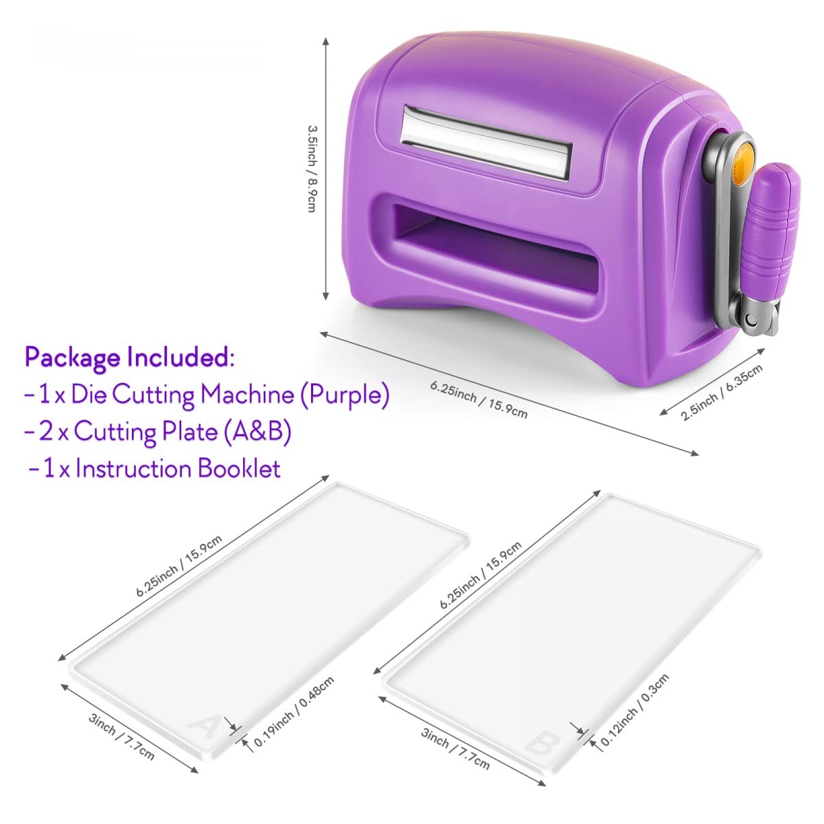 Mini Die Machine Manual Embossing Paper Card Scrapbooking Crafts