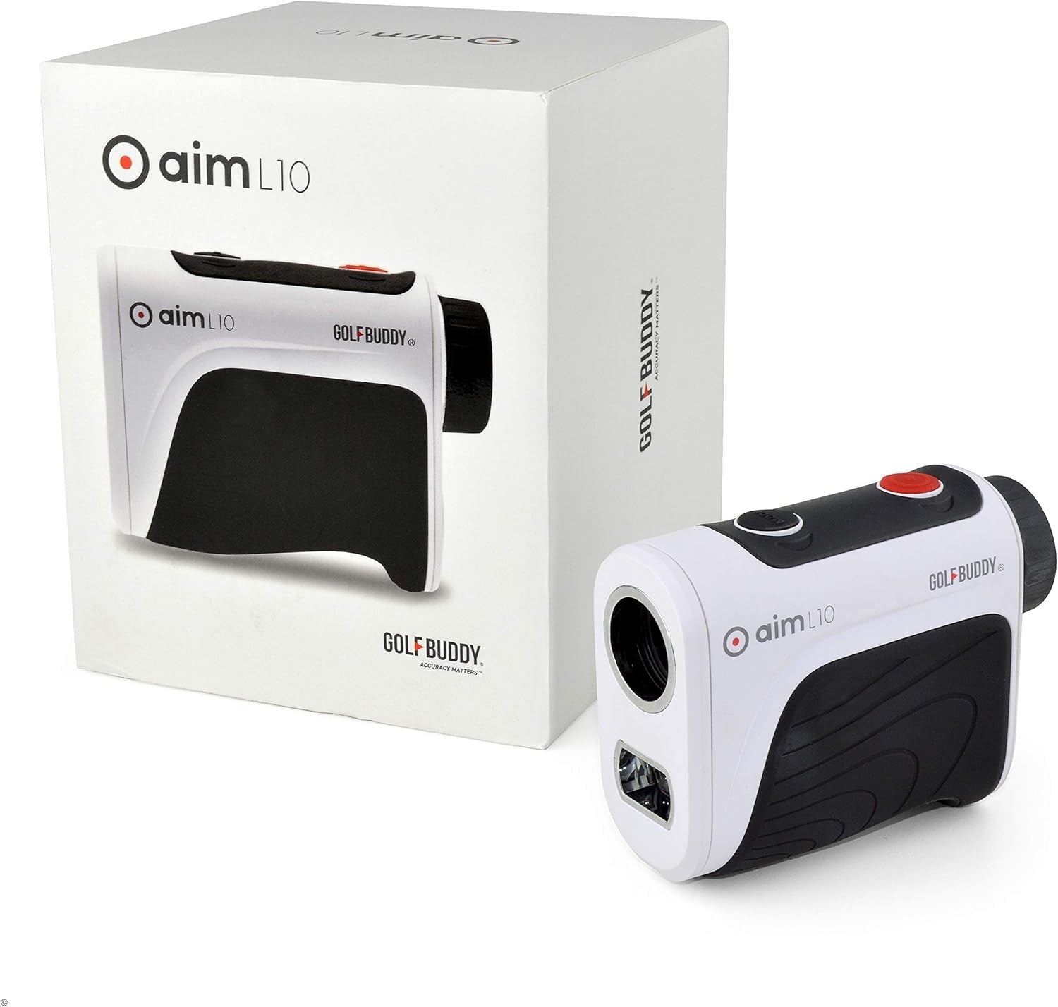 Golf Rangefinder with Slope Pin Lock Vibration LCD 6X Accuracy Laser
