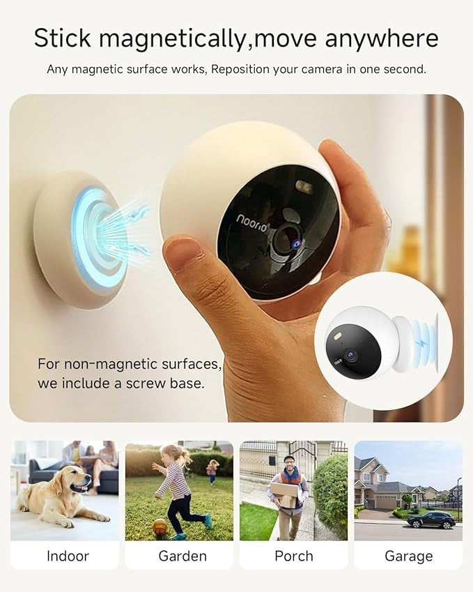Wireless Security Camera 1080P Battery WiFi Night Vision Alexa CCTV