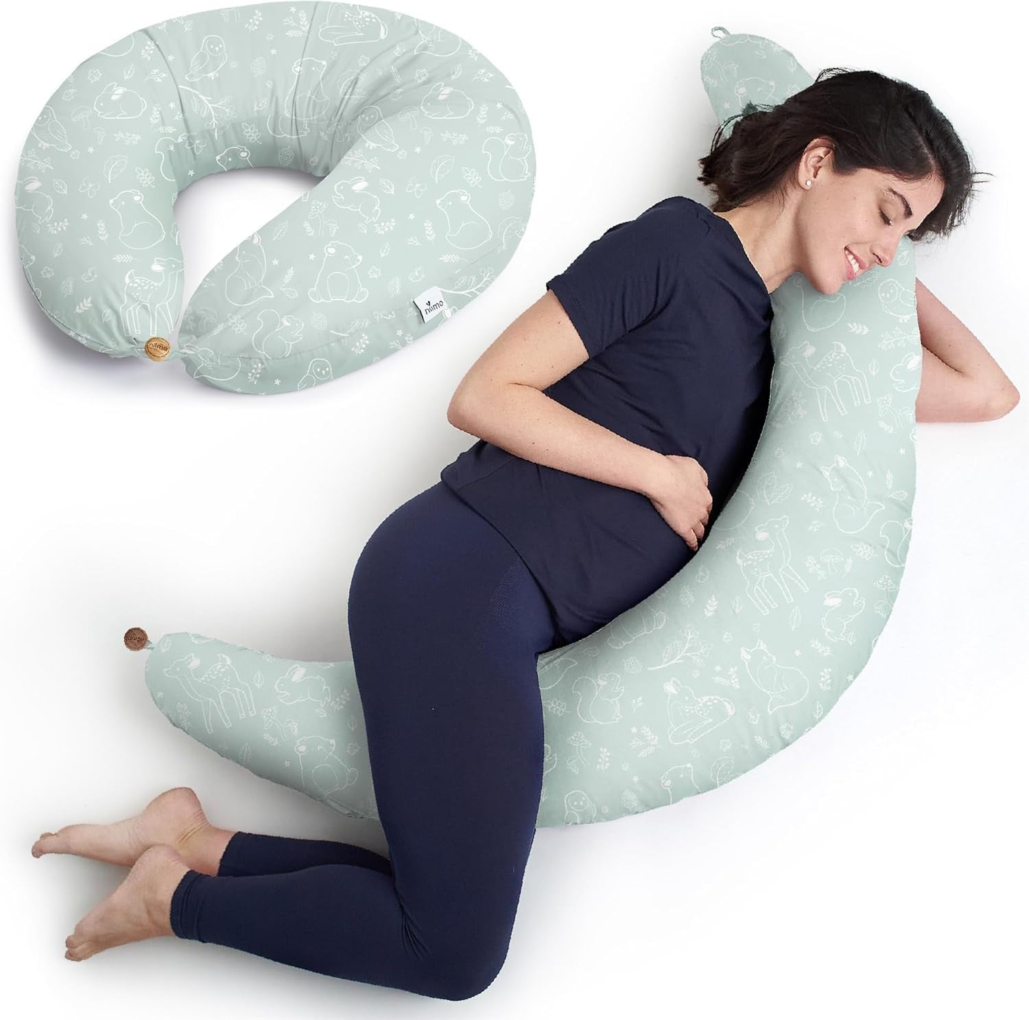 XXL Pregnancy Pillow U Shape Maternity Body Support Nursing Sleep Pillow