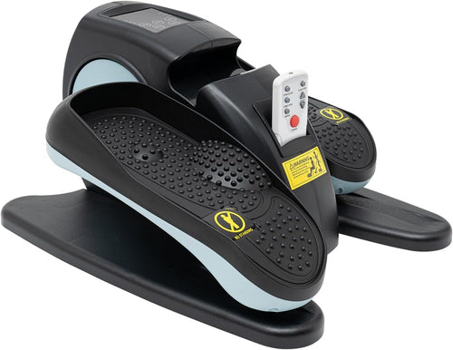 Under Desk Electric Elliptical Leg Exerciser Quiet Remote LCD Pedal