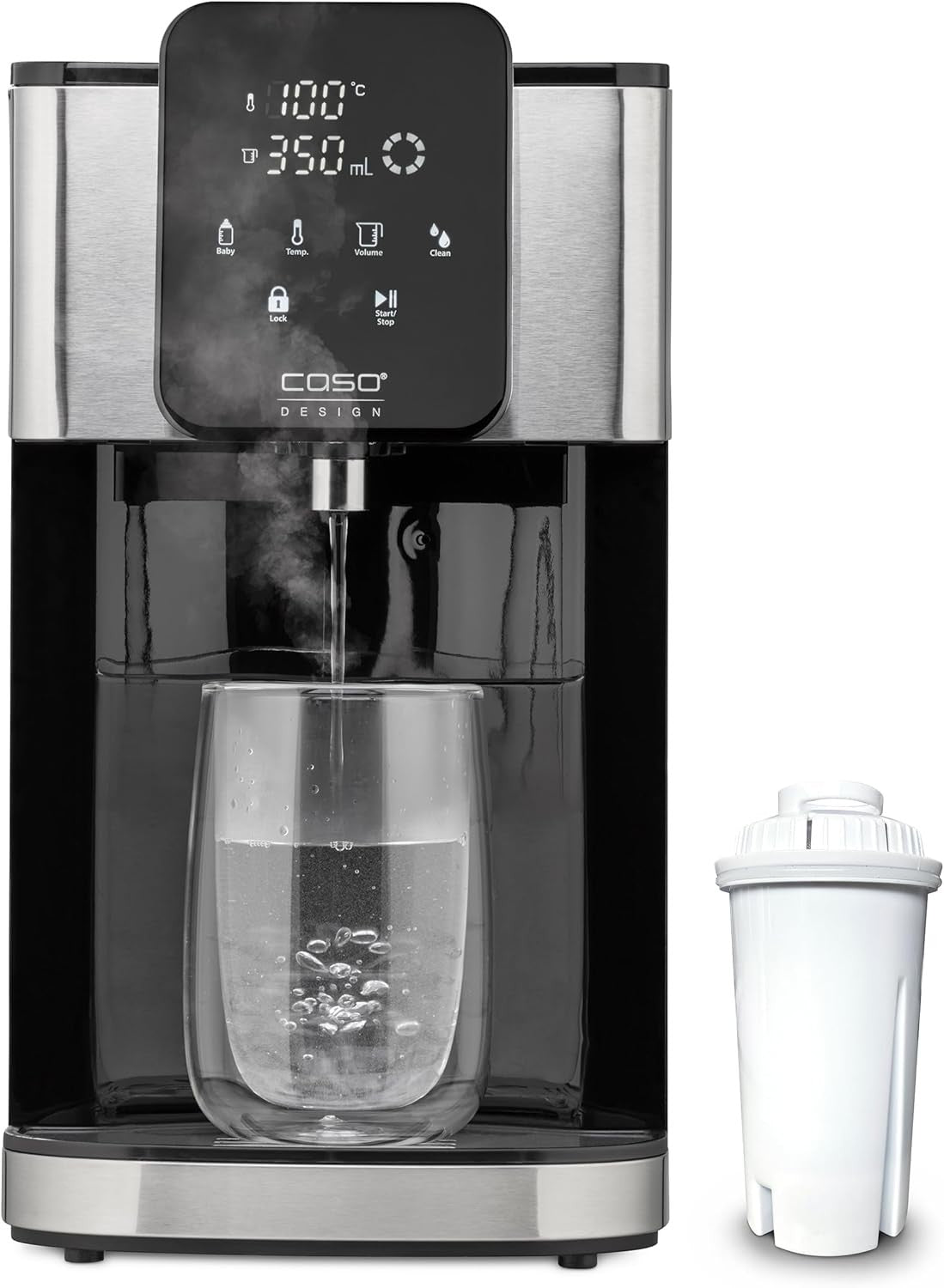 Instant Hot Water Dispenser 4L | Fast Boil Filter Touch Control Baby Mode