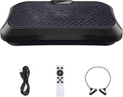 Vibration Plate Exercise Machine Bluetooth Remote Touch Panel 99 Levels