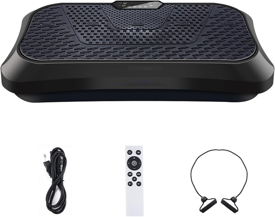 Vibration Plate Exercise Machine Bluetooth Remote Touch Panel 99 Levels