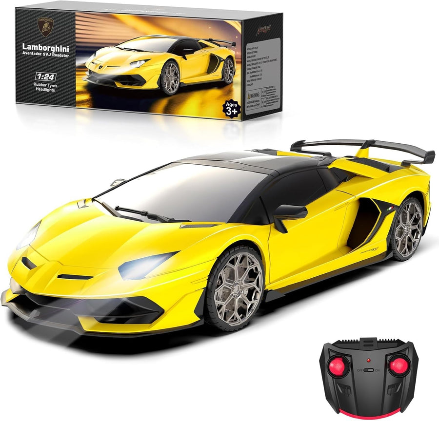 1:24 RC Lamborghini Car – 2.4GHz Remote Control Toy for Kids Boys & Girls