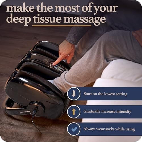 Shiatsu Foot Massager with Heat Deep Kneading Circulation Pain Relief