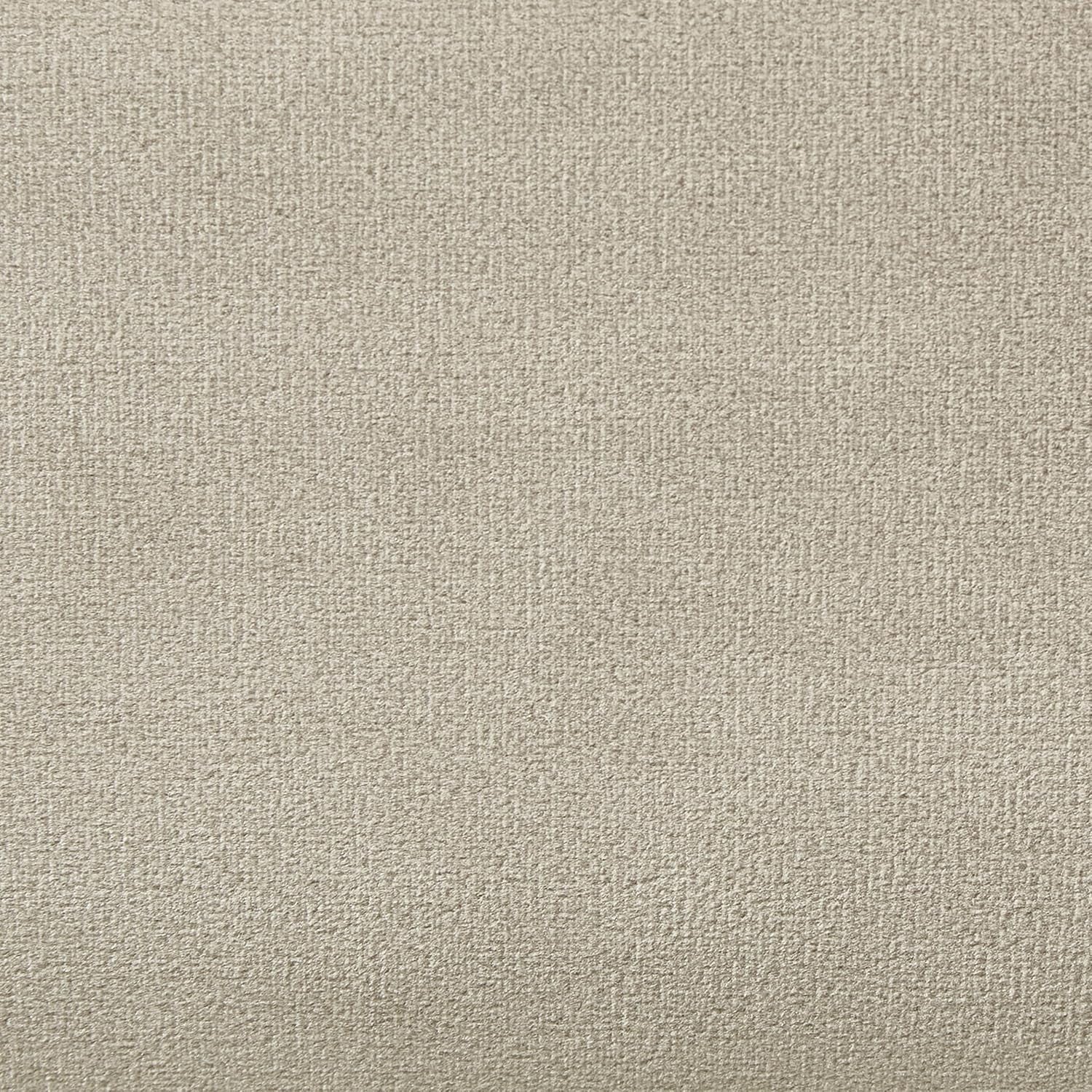 Beige Velvet Chaise Lounge Sofa | Left Hand, Modern Legs, Soft Upholstery