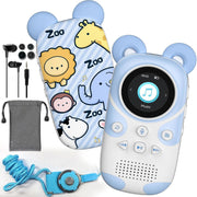 Kids MP3 Player 64GB Bluetooth 5.3 FM Speaker Alarm