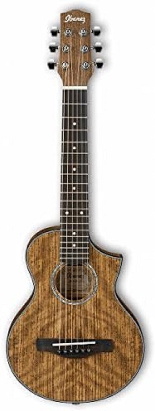 Piccolo Acoustic Guitar Natural Open Pore 76cm Compact Travel