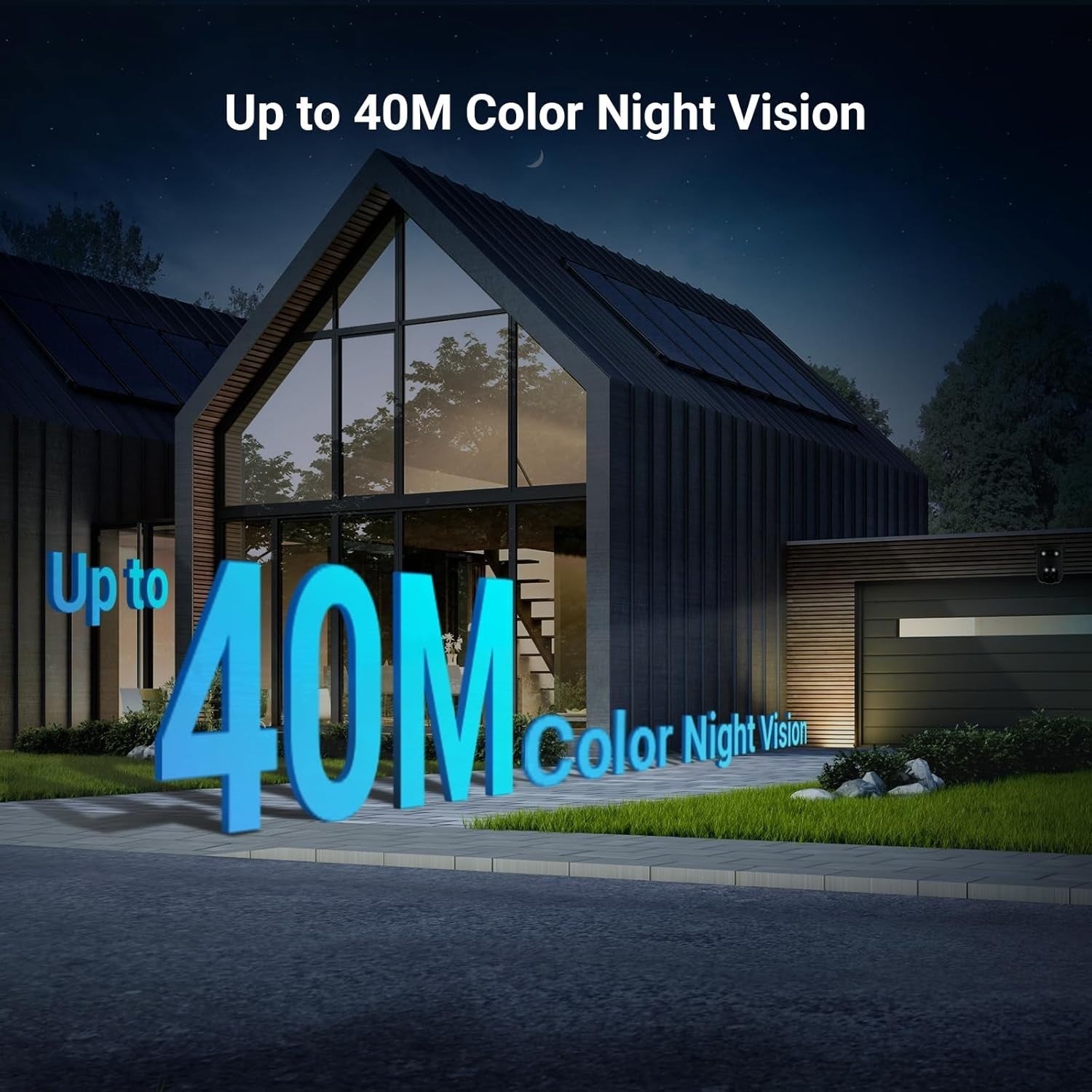 6K Dual Lens PTZ Security Camera WiFi Auto Tracking Color Night Vision