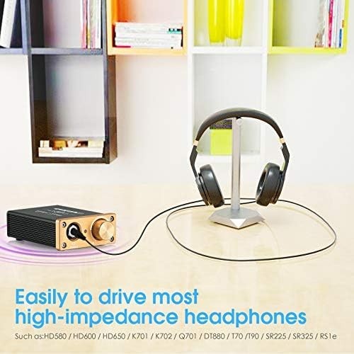 U3 Mini Class A Headphone Amplifier HiFi Desktop Stereo Amp DC5-20V