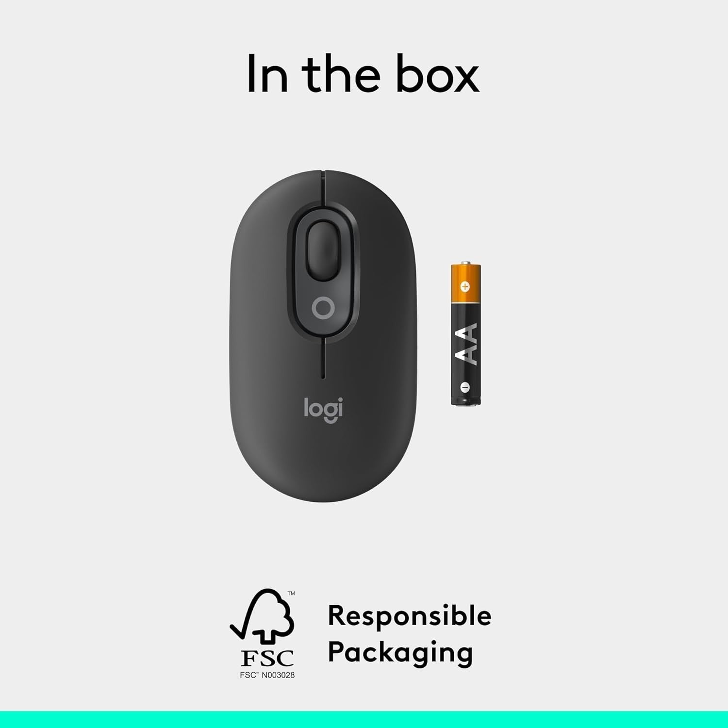 Compact Wireless Bluetooth Mouse Quiet Clicks Multi Device