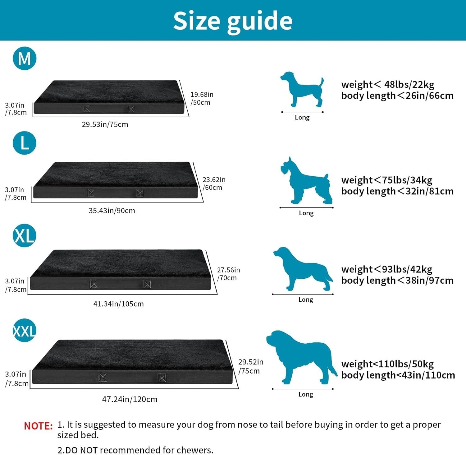 Small Orthopedic Dog Sofa Bed 71x48x15cm Waterproof Washable