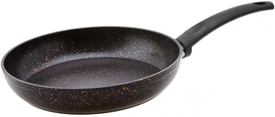 7pcs Black Biogranite Non Stick Induction Cookware Set with Lids, PFOA Free