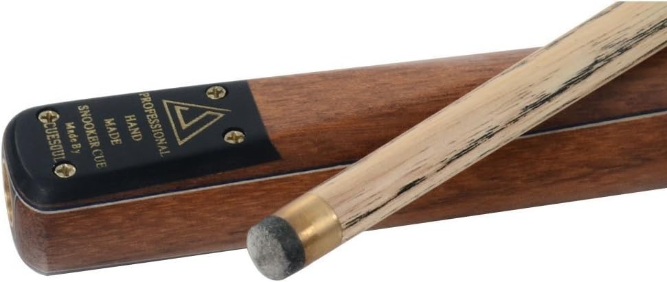 Professional 57in Snooker Cue 18oz 9.5mm Tip 3/4 Joint Case