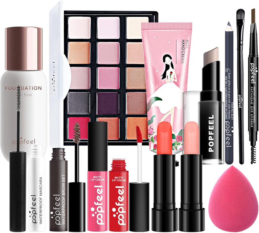 All In One Makeup Kit 14PCS Gift Set Eyeshadow Concealer Palette
